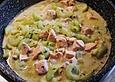 Lachs - Gurken - Pfanne