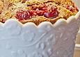 Schoko - Kirsch - Napfkuchen mit Kokoskruste