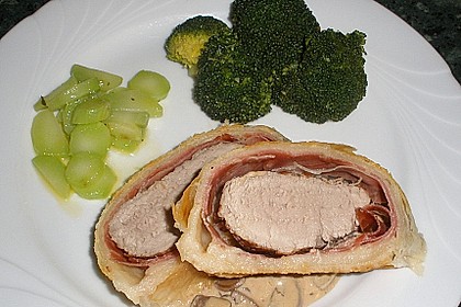 Schweinefilet im Teig &agrave; la Marquise