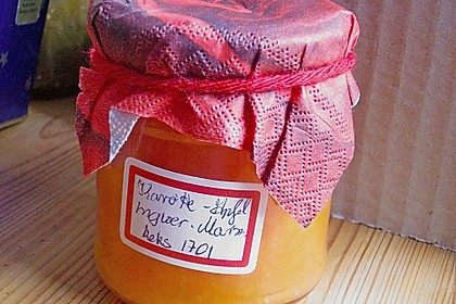 Karotten - Apfel - Ingwer - Marmelade 1
