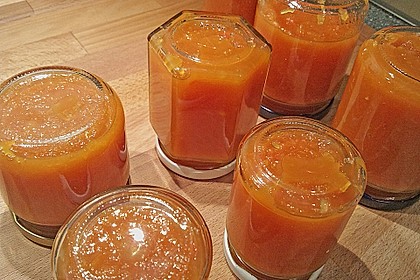 Karotten - Apfel - Ingwer - Marmelade 5