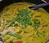 Garnelen - Curry mit Vanille und Zuckerschoten (Bild)