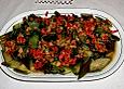 Mak&uuml;a Jao Pad Taojiau - Thai Auberginen mit fermentierter Sauce