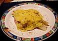 &Uuml;berbackener Schinken - Spargel - Toast