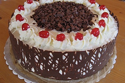 Kirsch - Schokosahne - Torte Schwarzw&auml;lder Art 3