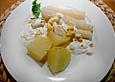 Schwarzwurzeln mit Kr&auml;uterso&szlig;e
