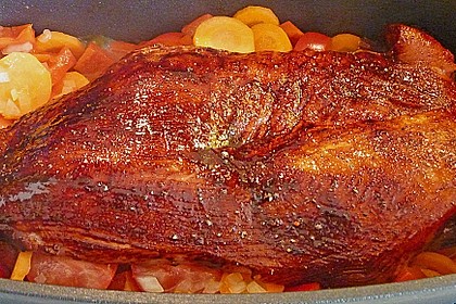 Putenbraten mit Paprika