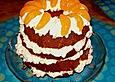 Mandarinen - Haselnuss - Kuchen