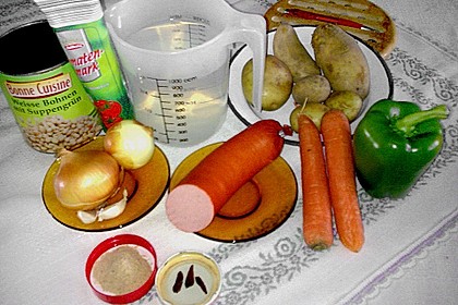 Serbische Bohnensuppe 2