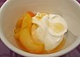 Apfelkompott mit Vanillequark