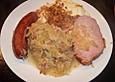 Kasseler mit Sauerkraut