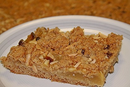 Streuselkuchen mit Apfelmus 1
