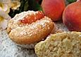 Pfirsich - Rhabarber - Muffins
