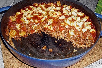 Kritharaki - Hackfleisch - Auflauf 2