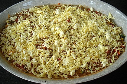 Kritharaki - Hackfleisch - Auflauf 3