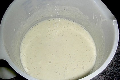 Erdbeeren auf Bananenschaum 12