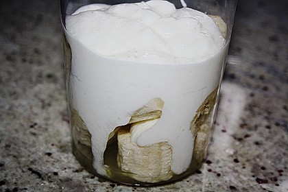 Erdbeeren auf Bananenschaum 11