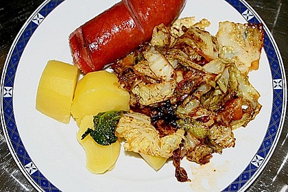 Gebratener Wirsing 2