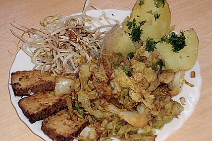 Gebratener Wirsing 4