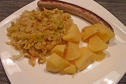 Gebratener Wirsing 1