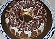 Marmorierter K&auml;sekuchen - Kranz