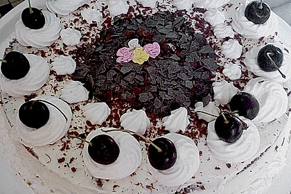 Heidelbeer - Pudding - Kuchen 1