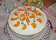 Mandarinen - Sahne - Torte
