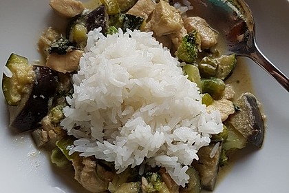 Thai Green Curry Chicken 5