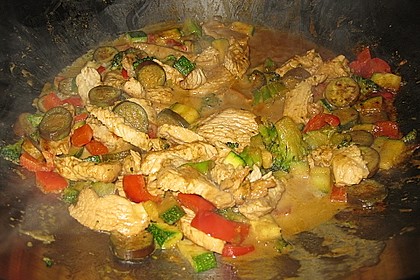 Thai Green Curry Chicken 14