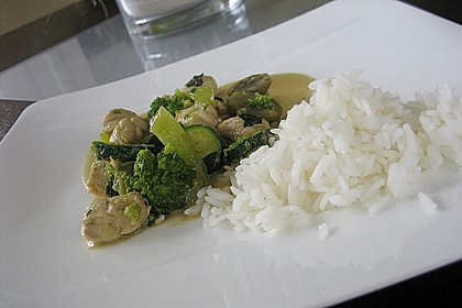 Thai Green Curry Chicken 4