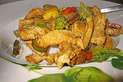 Thai Green Curry Chicken 3