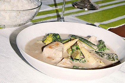 Thai Green Curry Chicken 7