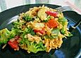 Bunte Tomaten - Reis - Pfanne