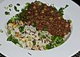 Indisches Kirchererbsen - Korma mit Kokos und Mandeln