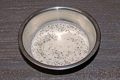 Zitronen - Sahne - Dressing 3
