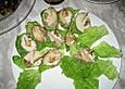 Medaillons mit Roquefort und Birne