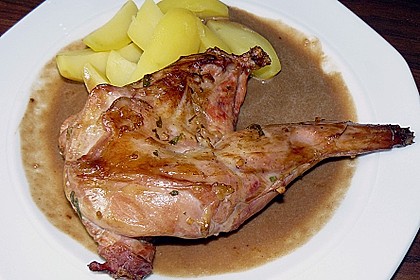 T&ouml;ginger Kaninchenkeulen auf dem Cobb Grill 2