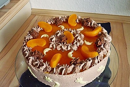 Pfirsich - Käsesahnetorte mit Choco Crossies 6