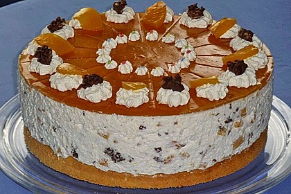 Pfirsich - Käsesahnetorte mit Choco Crossies 10