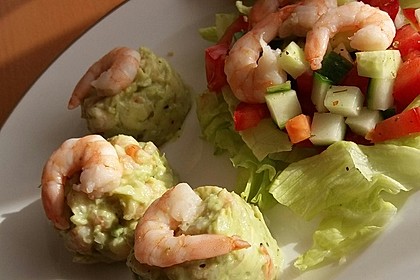 Scharfe Avocado - Garnelen - Törtchen 7
