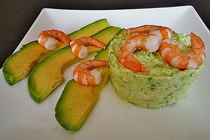 Scharfe Avocado - Garnelen - Törtchen 1