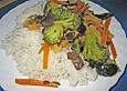 Pilz - Gem&uuml;se im Wok