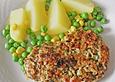 Filet vom Huhn mit Walnuss - Knoblauch - Kruste