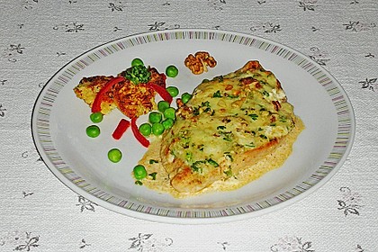 Filet vom Huhn mit Walnuss - Knoblauch - Kruste 3