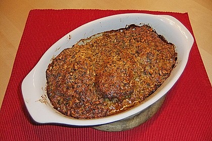 Filet vom Huhn mit Walnuss - Knoblauch - Kruste 13