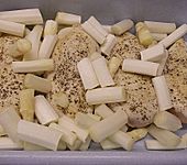 Filet vom Huhn mit Walnuss - Knoblauch - Kruste (Bild)