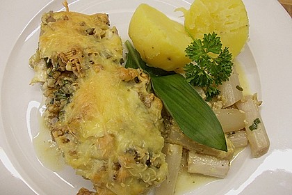 Filet vom Huhn mit Walnuss - Knoblauch - Kruste 35