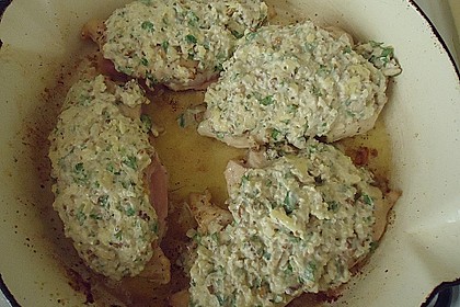 Filet vom Huhn mit Walnuss - Knoblauch - Kruste 43