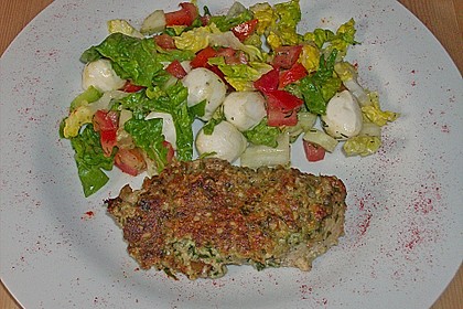 Filet vom Huhn mit Walnuss - Knoblauch - Kruste 47