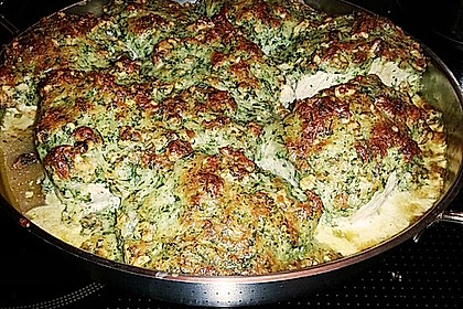 Filet vom Huhn mit Walnuss - Knoblauch - Kruste 52
